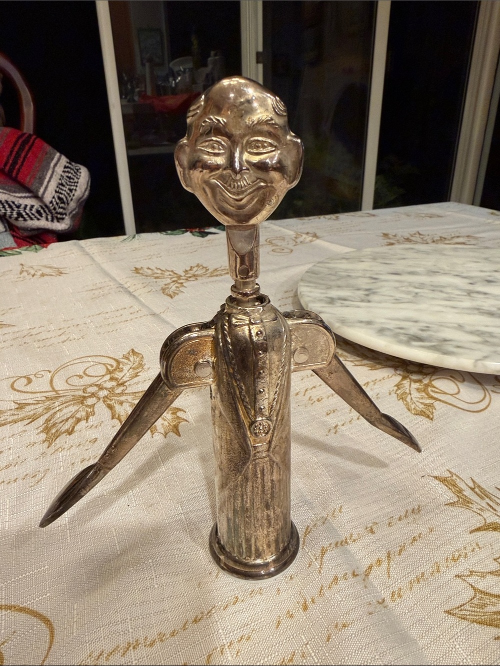 Vintage Aldo Colombo "Pierre the Sommelier" 
Bottle Opener Figure